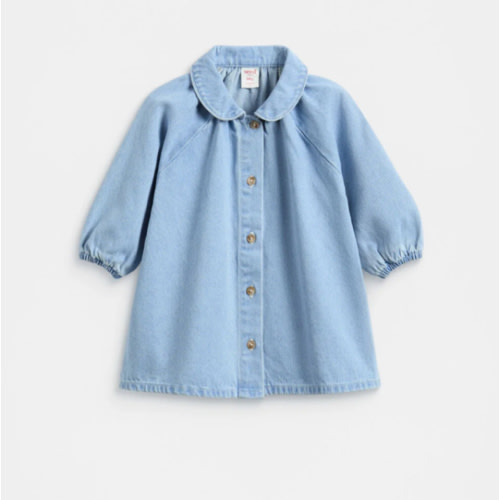 Denim Dress | Light Wash | Seed Heritage