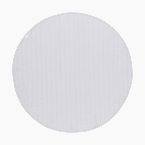 Toddlekind Quilted Cotton Reversible Playmat - Stone Stripes