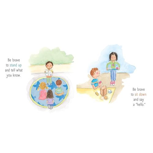 Be Brave Little One: An Inspiring Book About Courage For Babies, Baby Showers, Graduation, And More