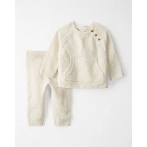 Baby Organic Cotton Sweater Knit Pullover Set in Cream
- Little Planet | Carter's