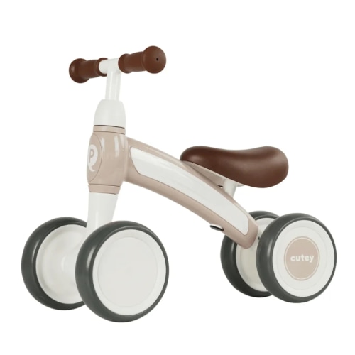 Cutey Baby Walker Balance Bike | Beige 12M+