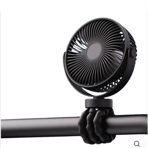 Homefy™ Portable Baby Stroller Fan | Flexible Tripod & 360° Cooling Protection