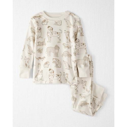 Baby Pet Print Organic Cotton 2-Piece Pajamas - Little Planet | Carter's
