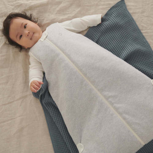 Front Opening Sleep Sack 1.5 TOG Grey / 0 - 6 M