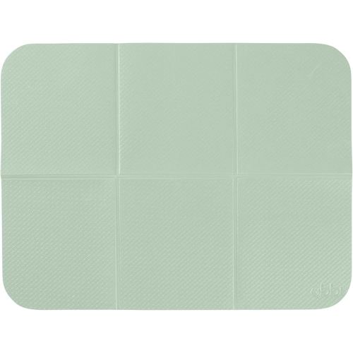 Ubbi On-The-Go Diaper Changing Baby Mat, Soft and Comfortable Diaper Bag Accessory Must Have for Newborns, Easy to Clean, Portable Folding Pad, Baby Traveling Accessories, Sage Green