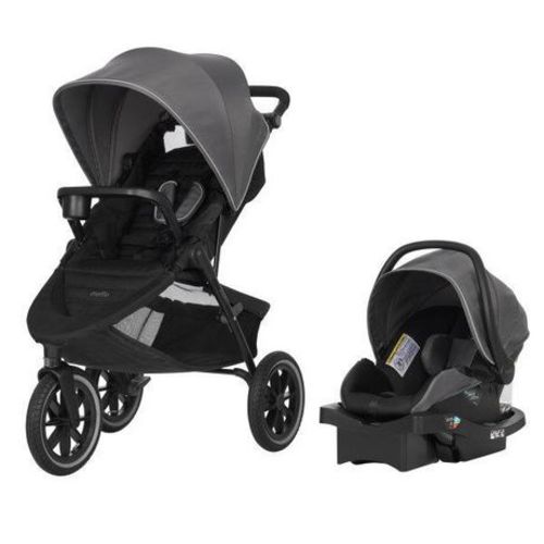 Evenflo Folio3 Travel System W/ LiteMax 35 Infant Car Seat