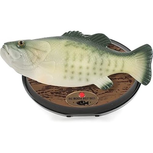 Gemmy Inflateables Holiday G08 47957 Big Mouth Billy Bass 15th Anniversary Be Happy Decor