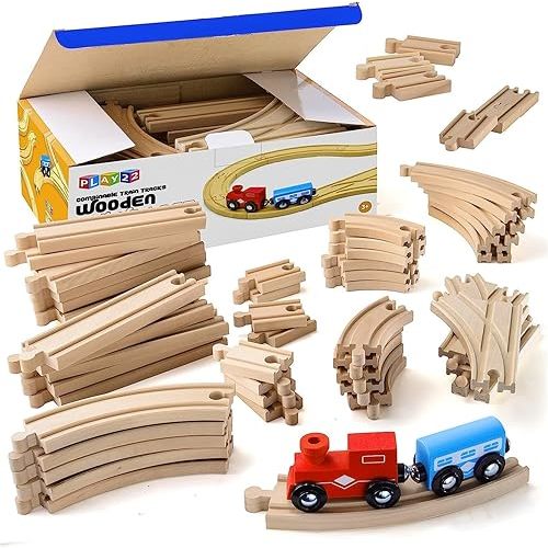 Wooden Train Tracks
