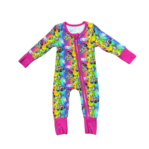 Even Lisa Loves Bluey Bamboo Romper – Southern Ivory Co.