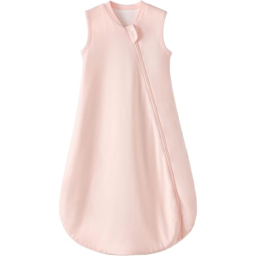 1.0 Tog 2.5 Tog Baby Sleep Sack, Unisex Cotton Toddler Sleeping Sack for Babies, 2-Way Zipper Baby Wearable Blanket