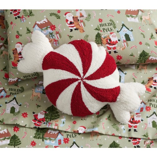 Peppermint Candy Pillow