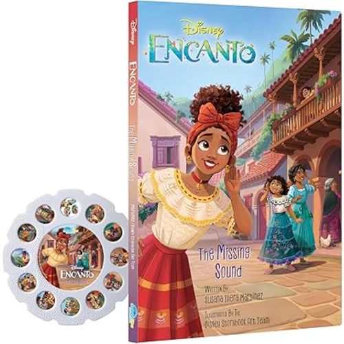 Moonlite Storytime Encanto The Missing Sound Kids Story Projector, Digital Story, Digital Disney Books for Kids, Book Projector Picture Disc, Learning Gifts for Kids Ages 12 Months and Up