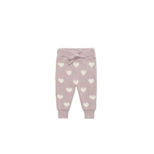 Camille Pant - Heart Jacquard Ballerina Marle