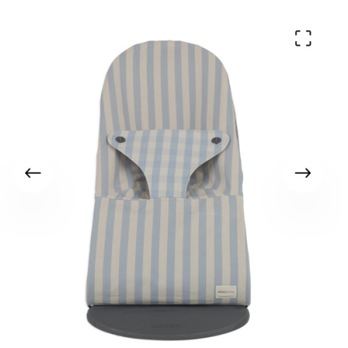 Babybjörn Bouncer Cover Blue + Sand - PRE ORDER - Minicoton