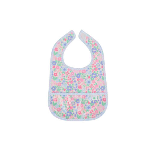 The Wipe It Bib- Ditsy Floral