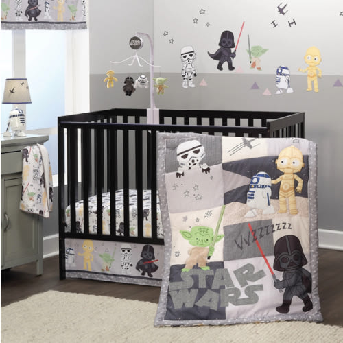 Star Wars Classic 3-Piece Crib Bedding Set