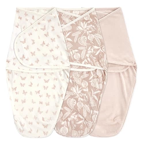 aden + anais Essentials Easy Wrap Swaddle - Easy Swaddle Newborn Swaddle Sack, Baby Swaddles, Sleep Sack Wearable Blanket