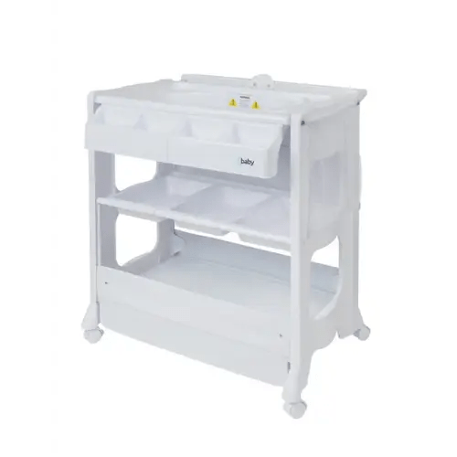 4Baby Deluxe Change Centre White | Baby Bunting AU