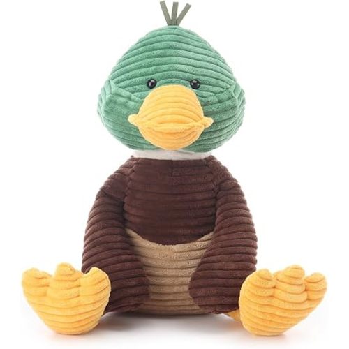 Apricot Lamb Corduroy Mallard Duck Soft Stuffed Animals Plush Toys 16''