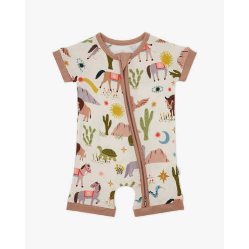 Wild Frontier Shorty Zippy | Little Sleepies | 6-12M