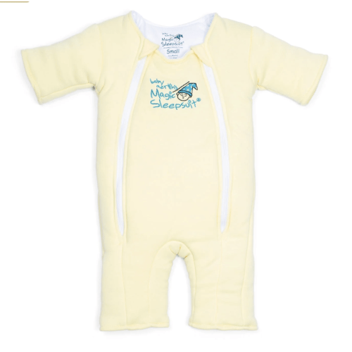 Yellow Baby Merlin’s Magic Sleepsuit | 100% Cotton Baby Sleepwear