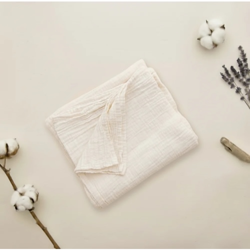 Organic Cotton Muslin Swaddle – Blaynk
