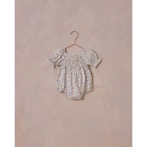 Hazel Romper | Blue Garden – Noralee