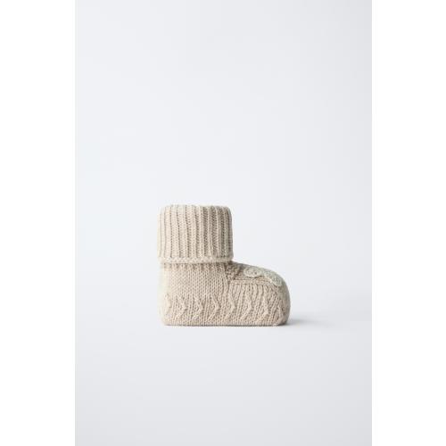 FLOWER COTTON BOOTIES