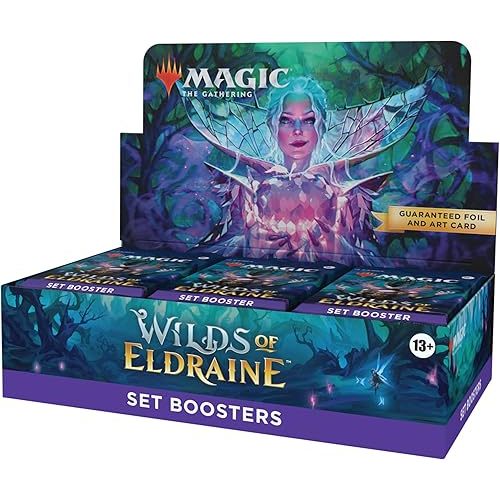 Magic: The Gathering Wilds of Eldraine Set Booster Box - 30 Packs (360 Magic Cards)