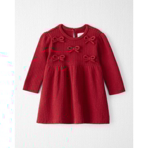 Baby Girl Organic Cotton Sweater Knit Dress - Little Planet | Carter's