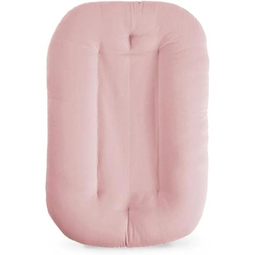 Baby Lounger for Newborn, Bionic Design Baby Lounger, Soft Organic Cotton Breathable Lounger for Infants 0-18 Months (Pink)