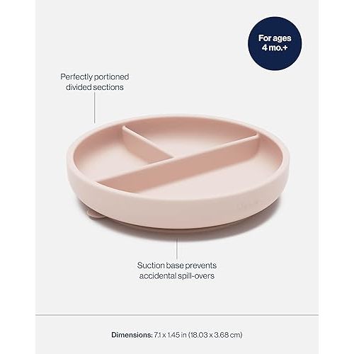 Lalo Suction Plates - 2 Pack, Grapefruit