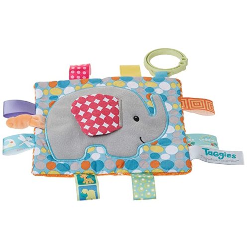 Amazon.com : Taggies Crinkle Me Toy, Elephant : Toys & Games