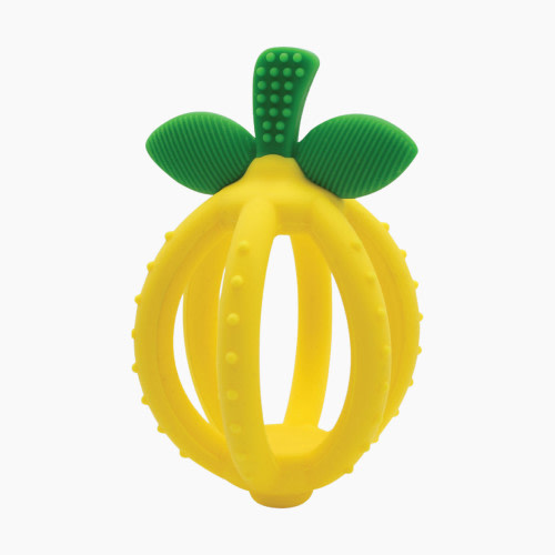 Itzy Ritzy Silicone Teething Ball - Lemon Drop