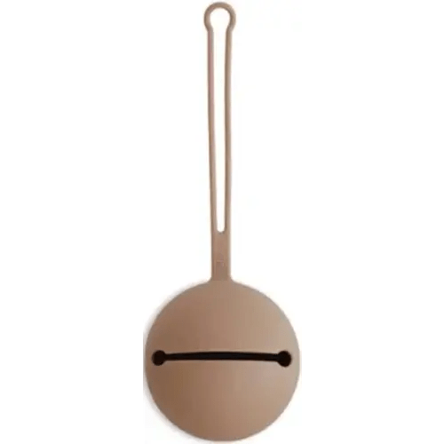Pacifier holding case in Natural
