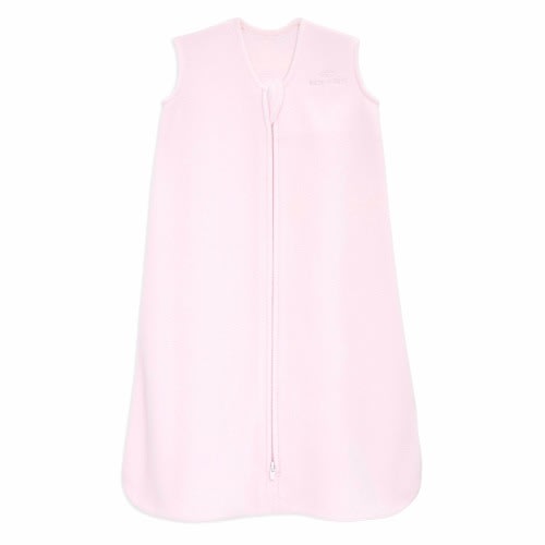 Pink Medallion Micro-Fleece Wearable Baby Blanket | HALO