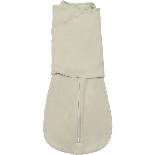 LullaBaby "Double Dream Swaddle: Exclusive Dual Wing Design, Pediatrician-Endorsed, Ultra-Soft Cotton, 0-2 Months, 6-14 lbs - Desert Sage