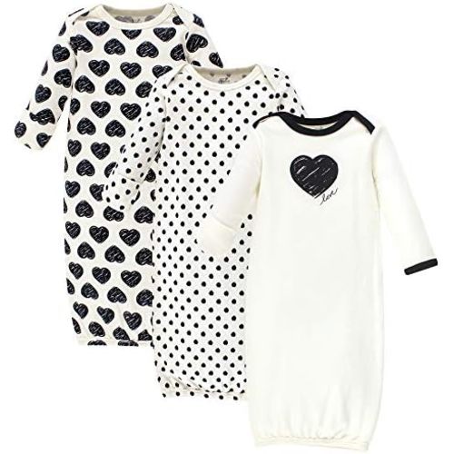 Touched by Nature Unisex Baby Organic Cotton Gowns