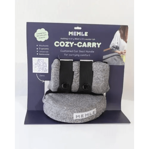 Car Seat Handle Cushion – Must-Have Baby Accessory for Moms – Universal Fit, Dual-Density Foam for Arm Comfort – Baby Shower Gift & Infant Carrier Add-On