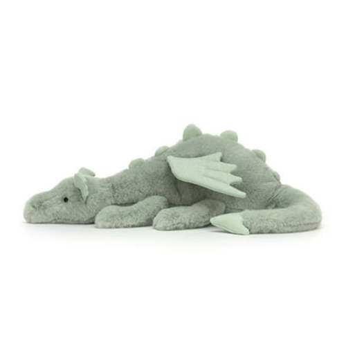 Jellycat Sage Dragon Plush - 19.69" Green Mythical Stuffed Animal