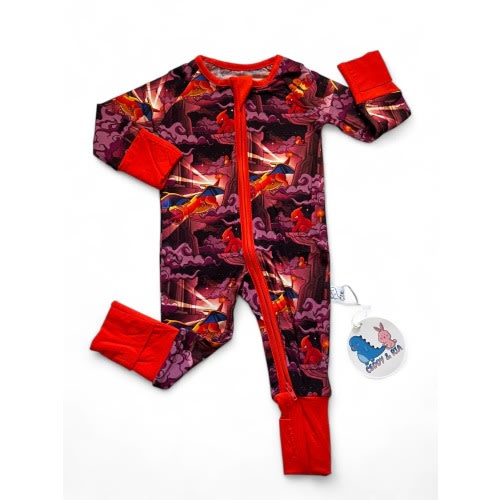 Poke 1 bamboo convertible zippy romper