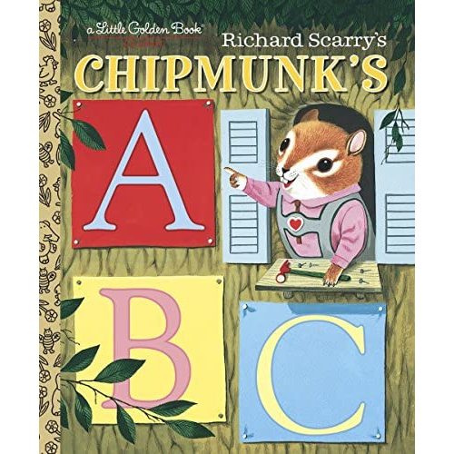 Richard Scarry's Chipmunk's ABC (Little Golden Book)
