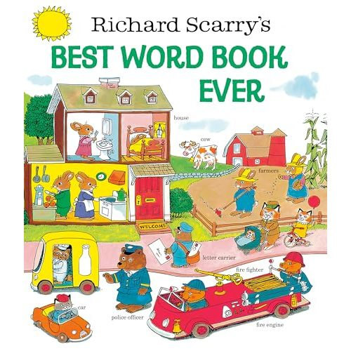 Richard Scarry's Best Word Book Ever (Giant Golden Book)
