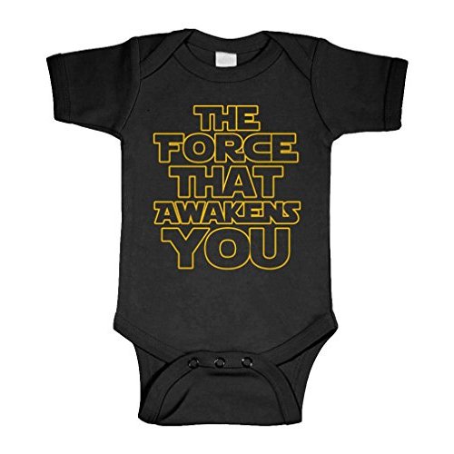 Live Nice The Force That Awakens You - Movie Funny - Cotton Infant Bodysuit