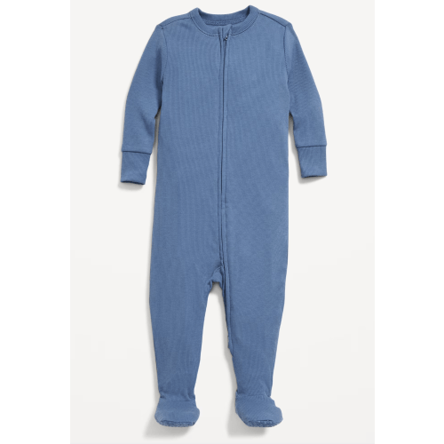 Snug-Fit 2 Way Zip Footed One-Piece for Baby | Old Navy