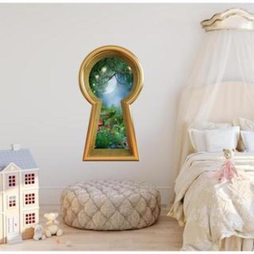 Decal Baby Enchanted Lantern Keyhole