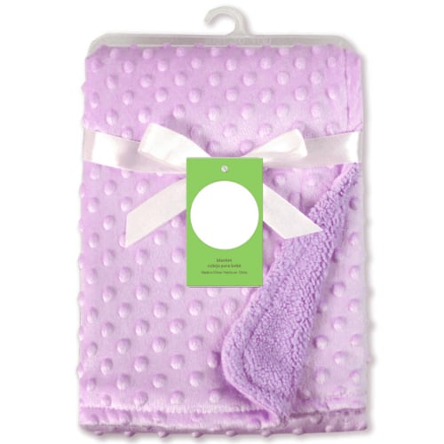 TELOLY Baby Blankets Neutral,Soft Bamboo Blanket,Cozy Baby Swaddle Ideal for Newborns and Toddlers,Purple