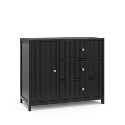 Graco Teddi 3 Drawer Combo Dresser - Black