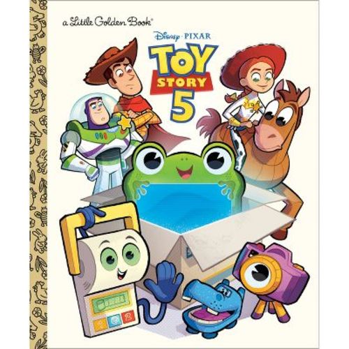 Disney and Pixar Toy Story 5 Little Golden Book - by Golden Books (Hardcover)