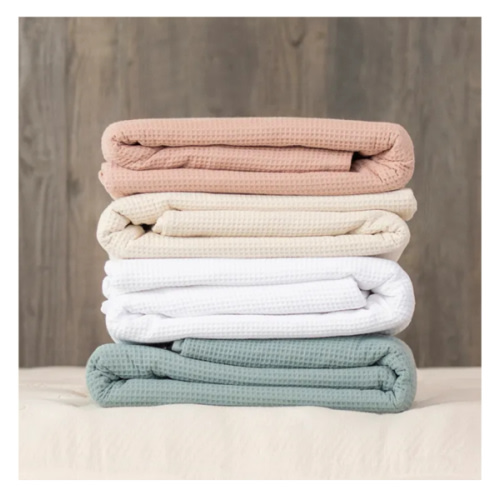 Organic Waffle Baby Blanket